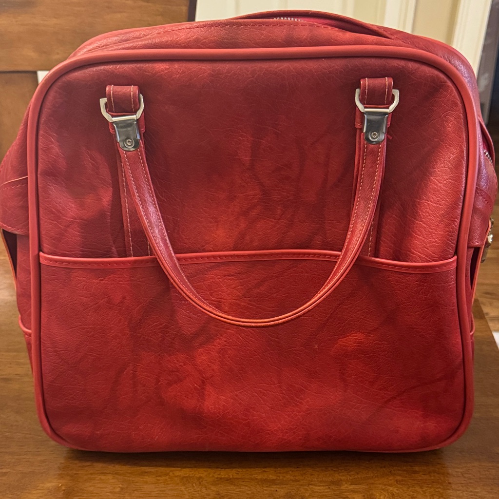 Vintage American Tourister Carry-All Red